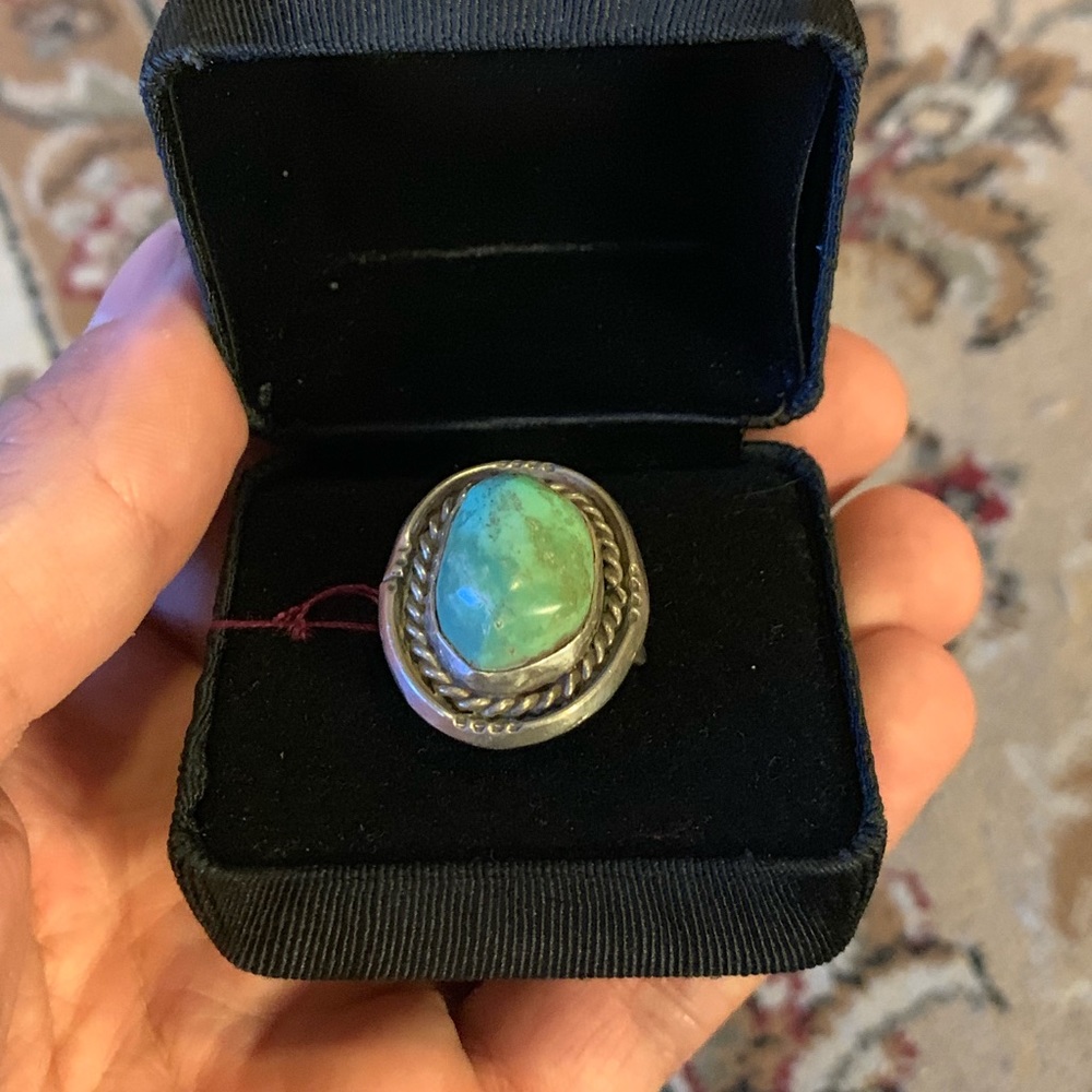 Sterling turquoise ring